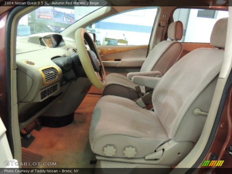 Autumn Red Metallic / Beige 2004 Nissan Quest 3.5 SL