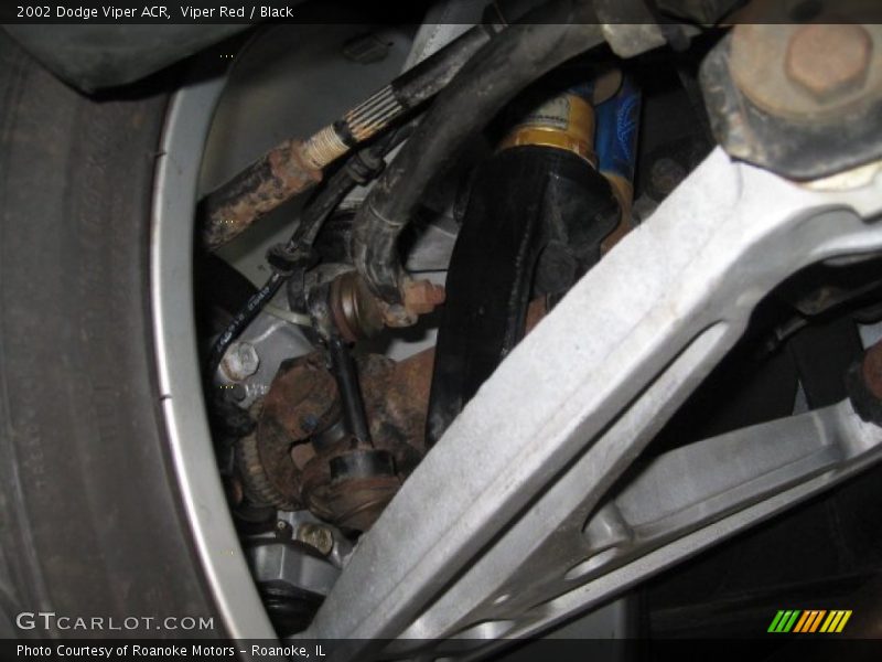 Undercarriage of 2002 Viper ACR