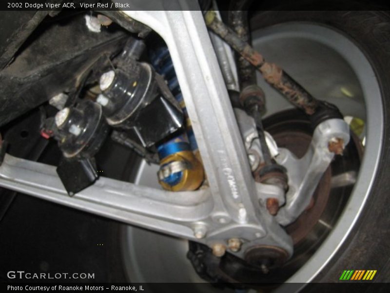 Undercarriage of 2002 Viper ACR