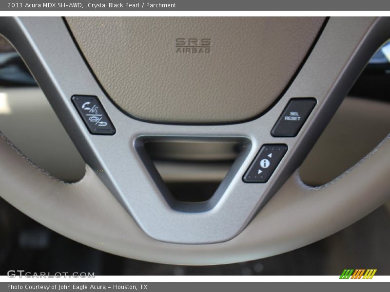 Crystal Black Pearl / Parchment 2013 Acura MDX SH-AWD