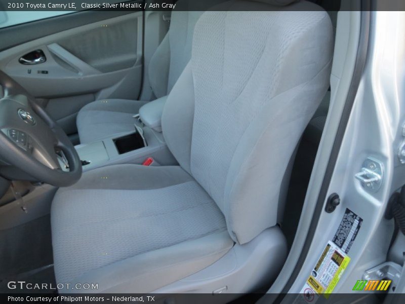 Classic Silver Metallic / Ash Gray 2010 Toyota Camry LE