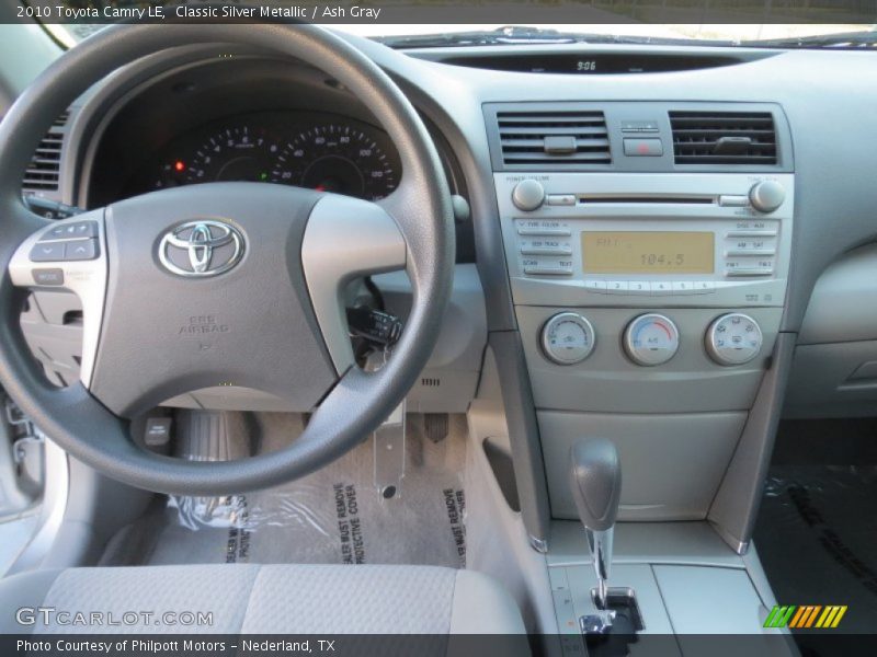 Classic Silver Metallic / Ash Gray 2010 Toyota Camry LE