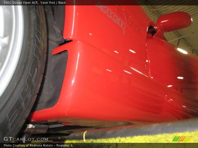 Viper Red / Black 2002 Dodge Viper ACR