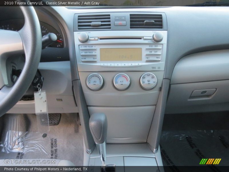 Classic Silver Metallic / Ash Gray 2010 Toyota Camry LE