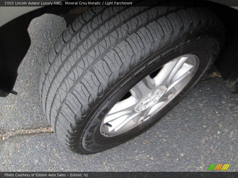Mineral Grey Metallic / Light Parchment 2003 Lincoln Aviator Luxury AWD