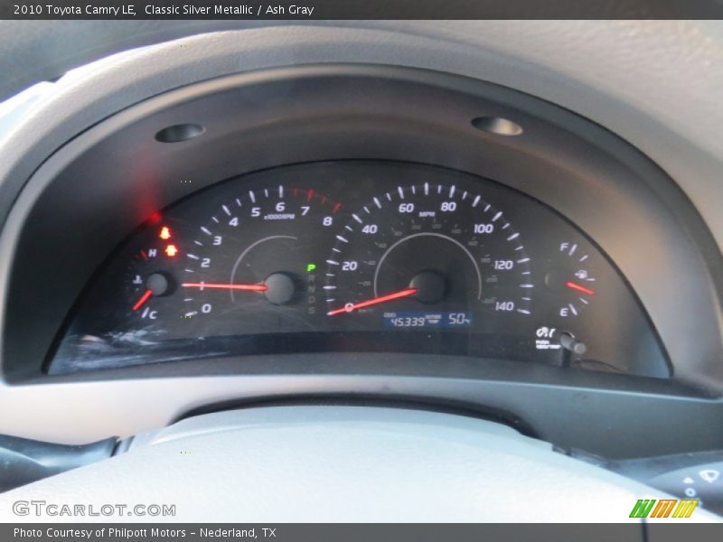 Classic Silver Metallic / Ash Gray 2010 Toyota Camry LE