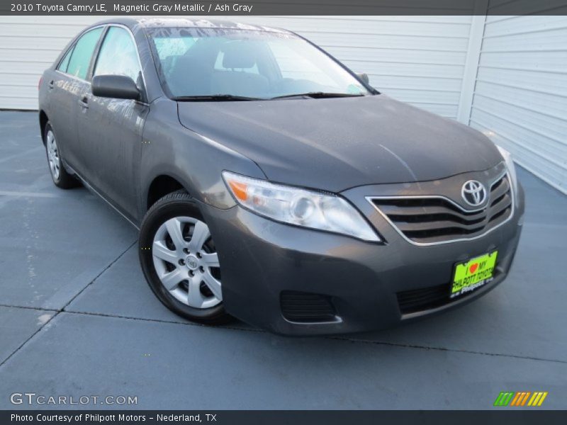 Magnetic Gray Metallic / Ash Gray 2010 Toyota Camry LE