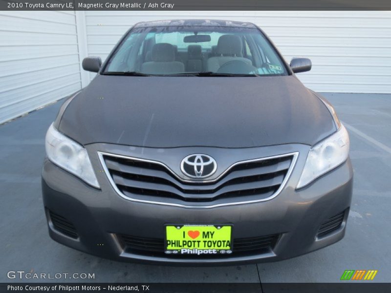 Magnetic Gray Metallic / Ash Gray 2010 Toyota Camry LE