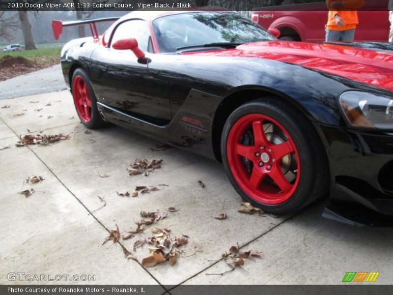 Viper Black / Black 2010 Dodge Viper ACR 1:33 Edition Coupe