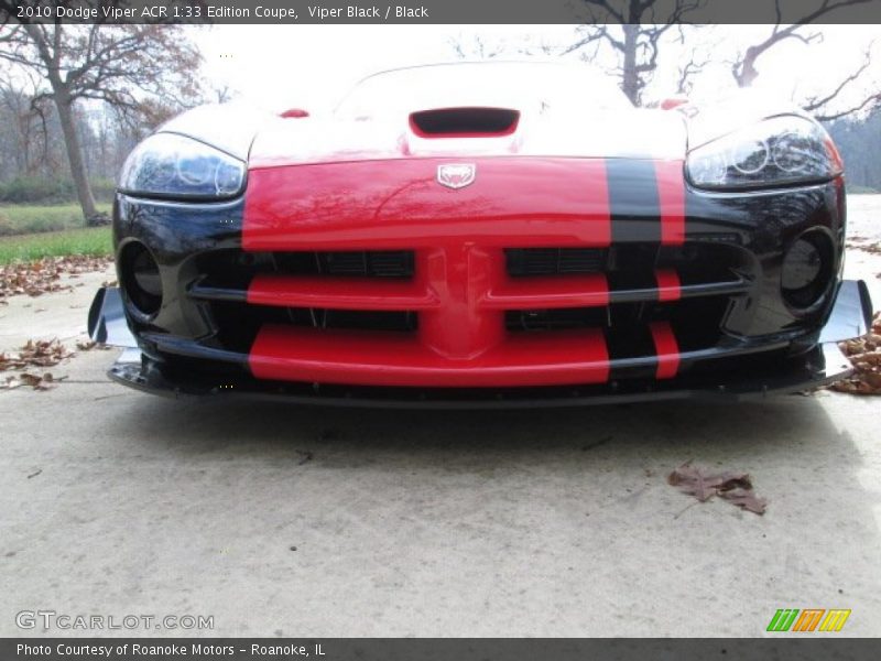 Viper Black / Black 2010 Dodge Viper ACR 1:33 Edition Coupe