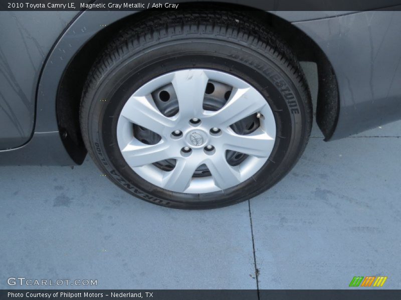 Magnetic Gray Metallic / Ash Gray 2010 Toyota Camry LE