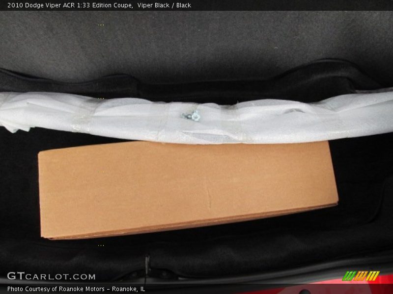 Viper Black / Black 2010 Dodge Viper ACR 1:33 Edition Coupe