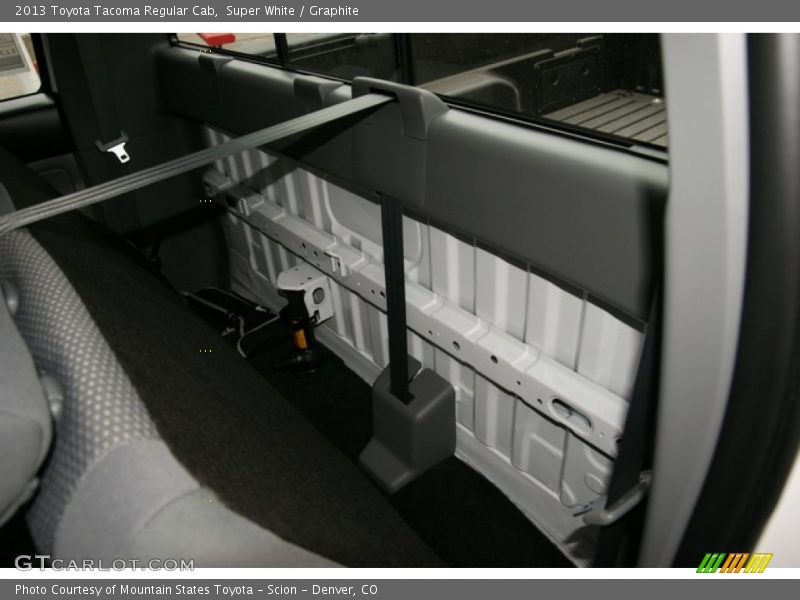 Super White / Graphite 2013 Toyota Tacoma Regular Cab