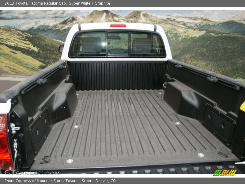 Super White / Graphite 2013 Toyota Tacoma Regular Cab