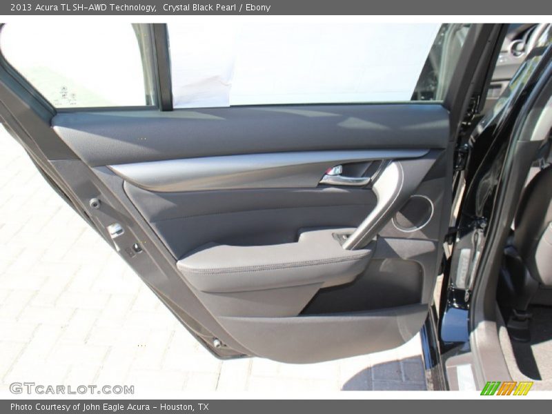 Crystal Black Pearl / Ebony 2013 Acura TL SH-AWD Technology