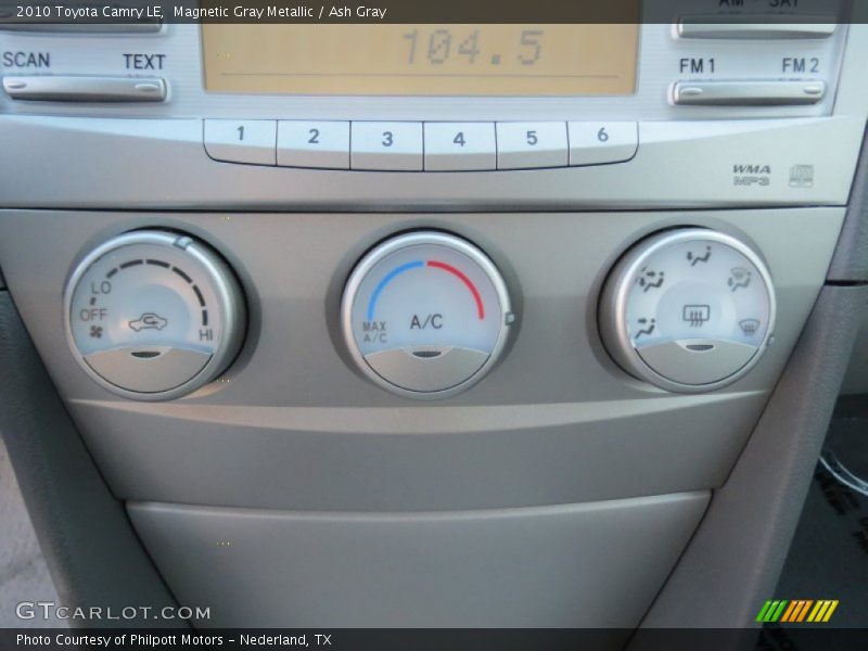 Magnetic Gray Metallic / Ash Gray 2010 Toyota Camry LE