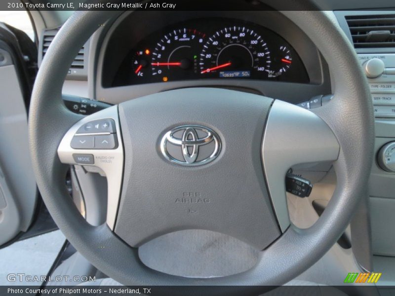 Magnetic Gray Metallic / Ash Gray 2010 Toyota Camry LE