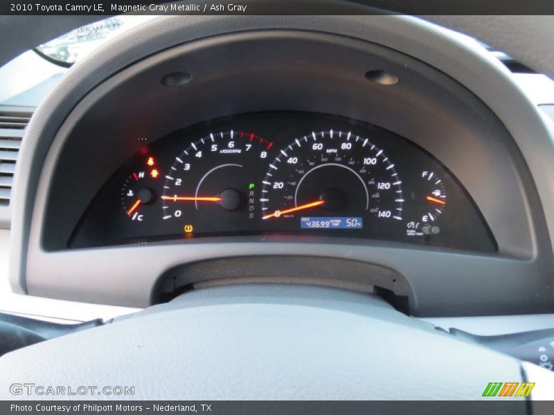 Magnetic Gray Metallic / Ash Gray 2010 Toyota Camry LE