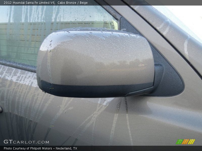 Cabo Bronze / Beige 2012 Hyundai Santa Fe Limited V6