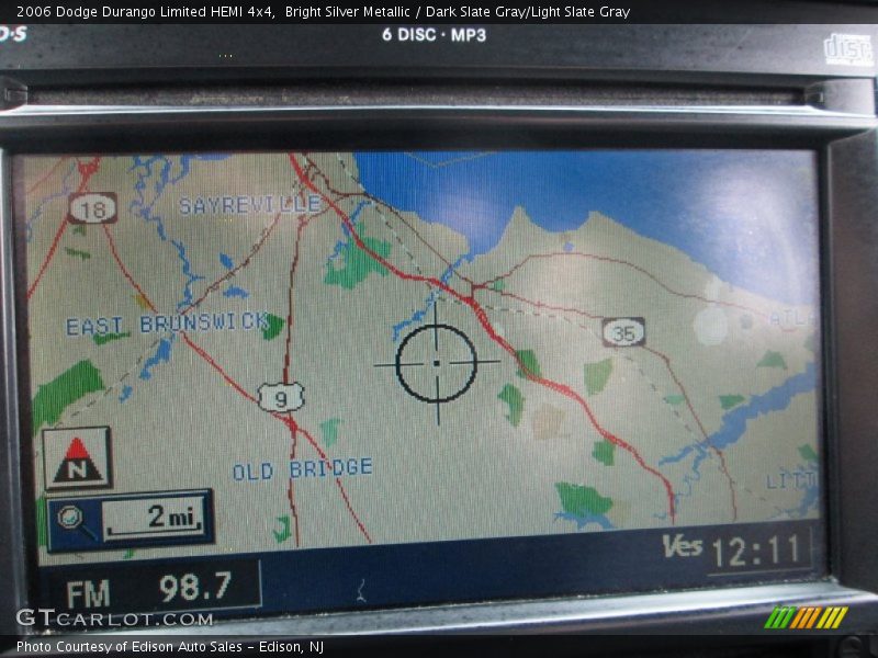 Bright Silver Metallic / Dark Slate Gray/Light Slate Gray 2006 Dodge Durango Limited HEMI 4x4