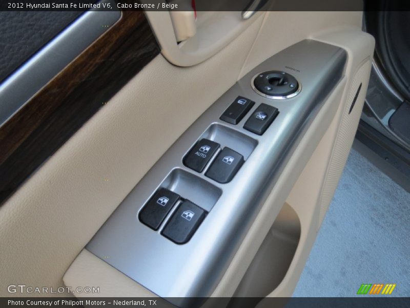 Cabo Bronze / Beige 2012 Hyundai Santa Fe Limited V6