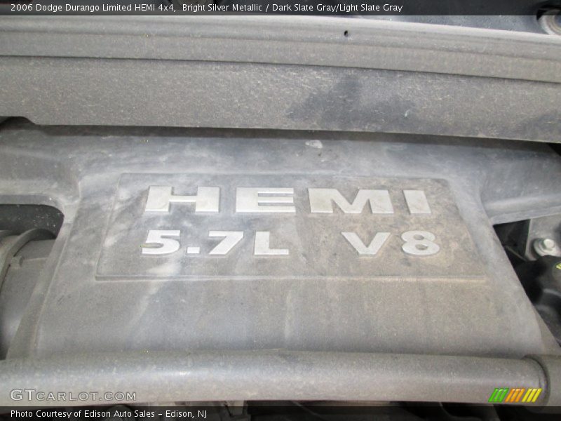 Bright Silver Metallic / Dark Slate Gray/Light Slate Gray 2006 Dodge Durango Limited HEMI 4x4