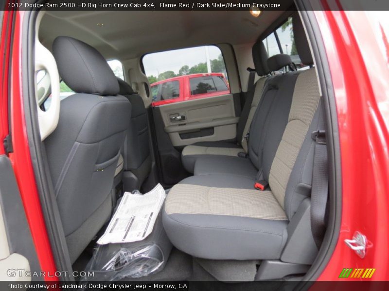 Flame Red / Dark Slate/Medium Graystone 2012 Dodge Ram 2500 HD Big Horn Crew Cab 4x4