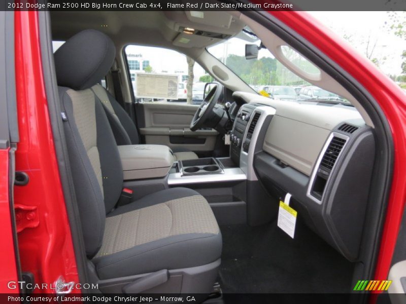 Flame Red / Dark Slate/Medium Graystone 2012 Dodge Ram 2500 HD Big Horn Crew Cab 4x4