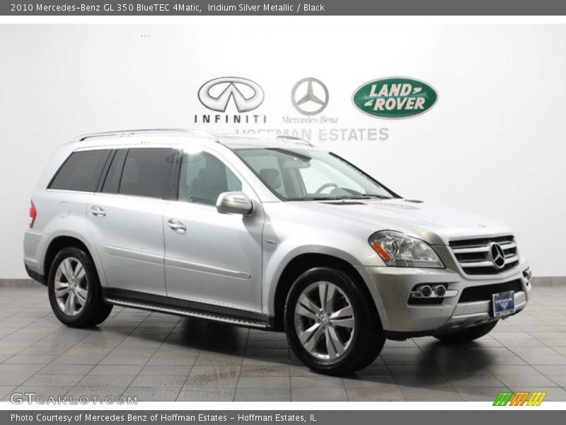 Iridium Silver Metallic / Black 2010 Mercedes-Benz GL 350 BlueTEC 4Matic