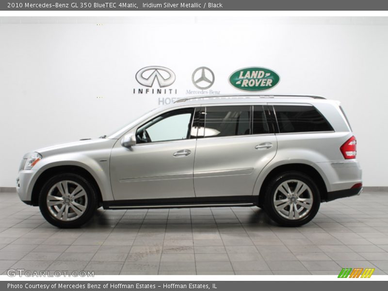 Iridium Silver Metallic / Black 2010 Mercedes-Benz GL 350 BlueTEC 4Matic