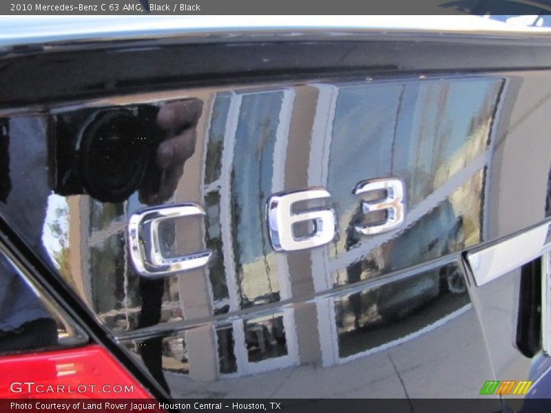 Black / Black 2010 Mercedes-Benz C 63 AMG