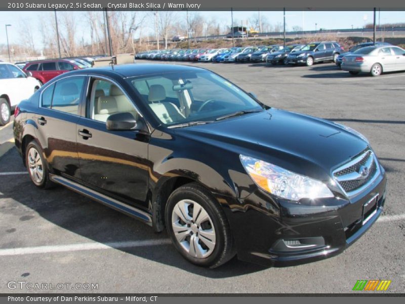 Front 3/4 View of 2010 Legacy 2.5i Sedan
