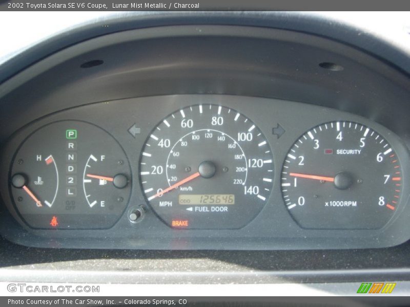 Lunar Mist Metallic / Charcoal 2002 Toyota Solara SE V6 Coupe