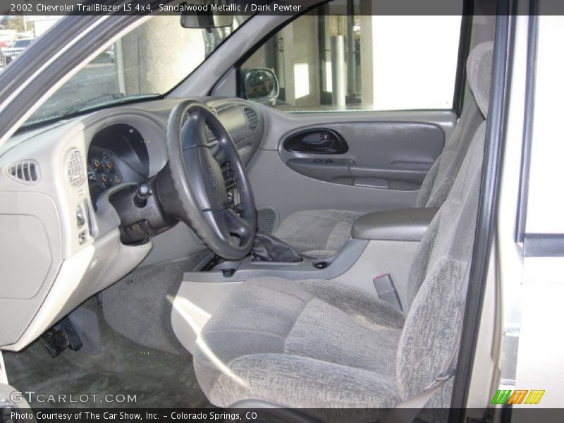 Sandalwood Metallic / Dark Pewter 2002 Chevrolet TrailBlazer LS 4x4