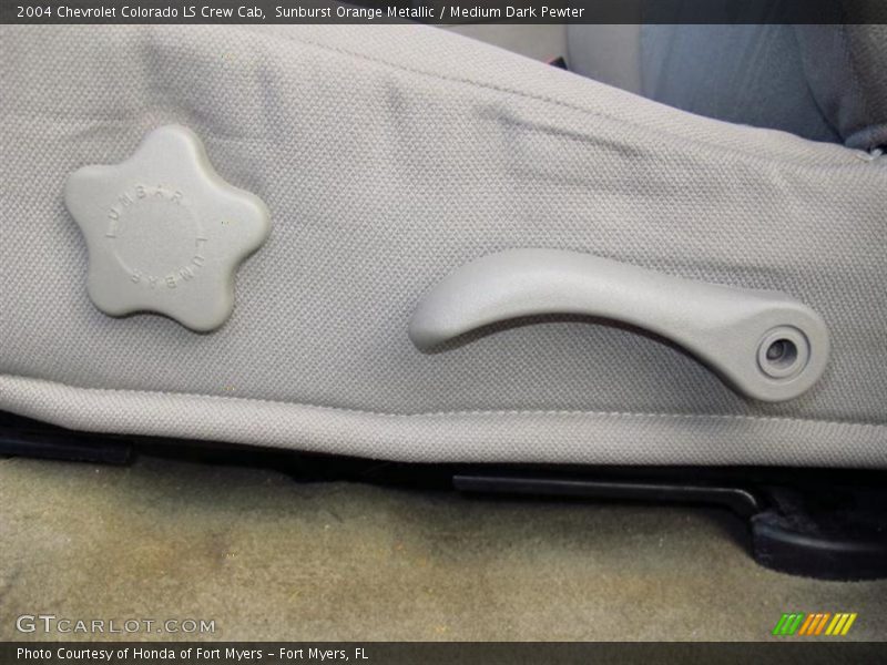 Sunburst Orange Metallic / Medium Dark Pewter 2004 Chevrolet Colorado LS Crew Cab