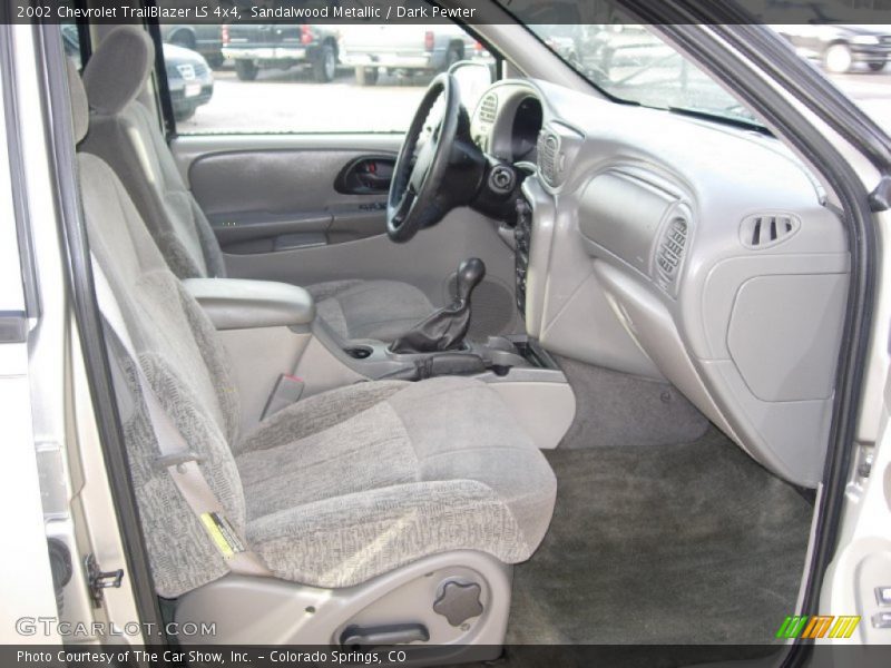 Sandalwood Metallic / Dark Pewter 2002 Chevrolet TrailBlazer LS 4x4