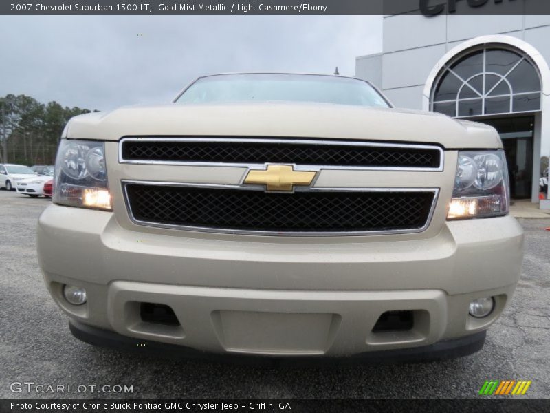 Gold Mist Metallic / Light Cashmere/Ebony 2007 Chevrolet Suburban 1500 LT