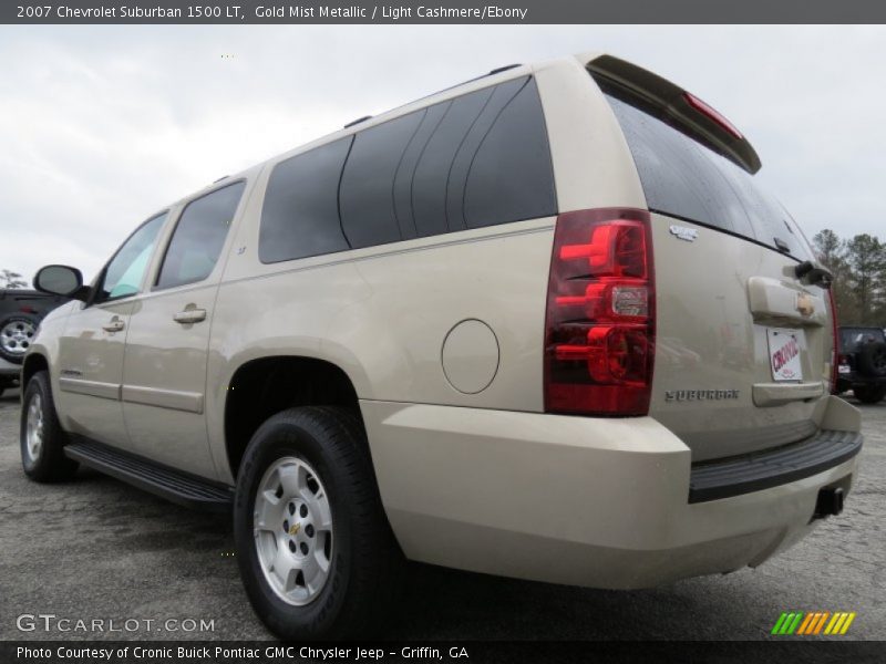 Gold Mist Metallic / Light Cashmere/Ebony 2007 Chevrolet Suburban 1500 LT