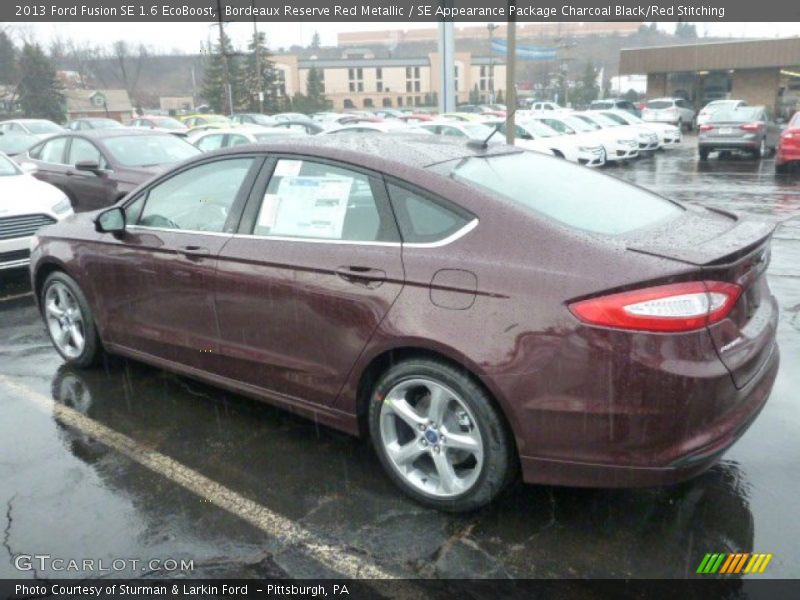  2013 Fusion SE 1.6 EcoBoost Bordeaux Reserve Red Metallic