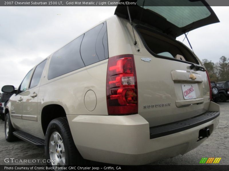 Gold Mist Metallic / Light Cashmere/Ebony 2007 Chevrolet Suburban 1500 LT