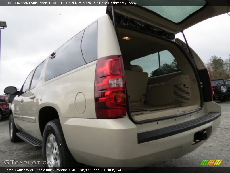 Gold Mist Metallic / Light Cashmere/Ebony 2007 Chevrolet Suburban 1500 LT