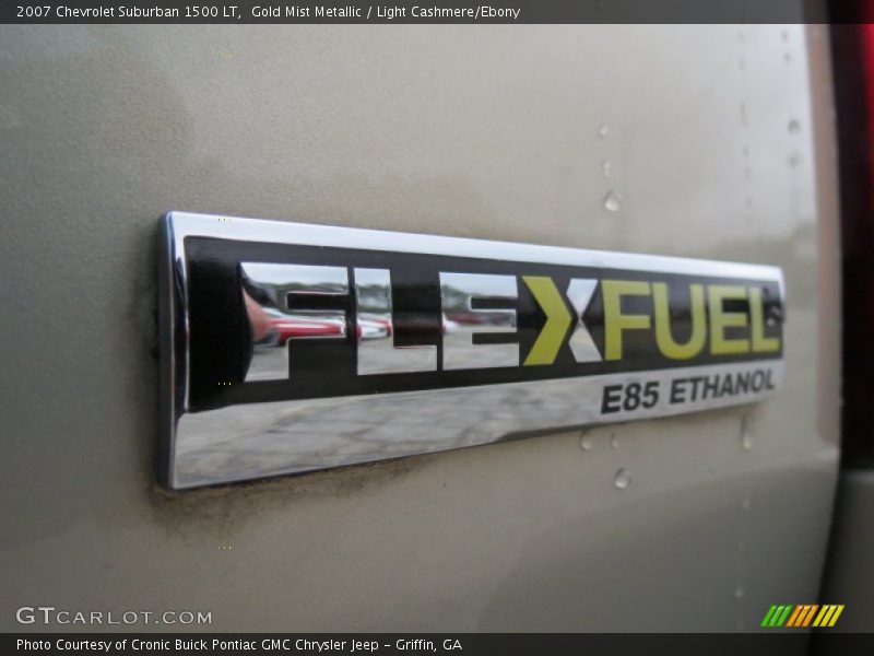 Gold Mist Metallic / Light Cashmere/Ebony 2007 Chevrolet Suburban 1500 LT