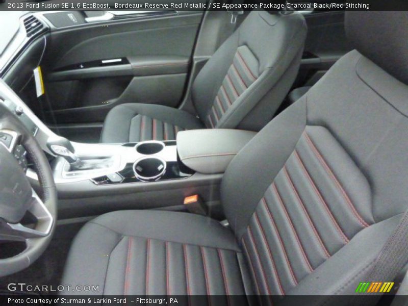Front Seat of 2013 Fusion SE 1.6 EcoBoost