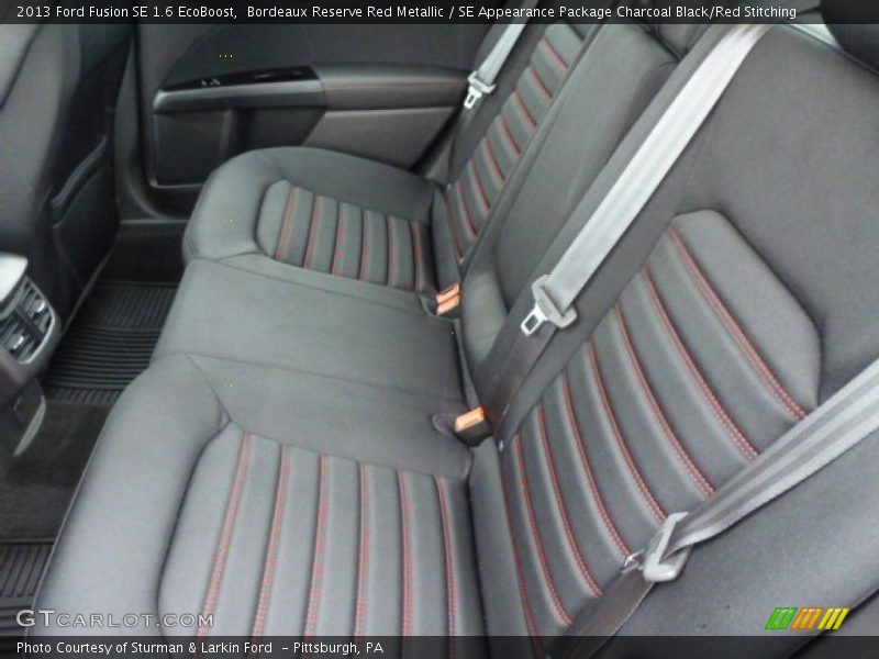 Rear Seat of 2013 Fusion SE 1.6 EcoBoost