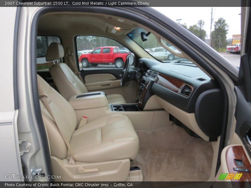 Gold Mist Metallic / Light Cashmere/Ebony 2007 Chevrolet Suburban 1500 LT