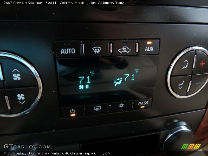 Gold Mist Metallic / Light Cashmere/Ebony 2007 Chevrolet Suburban 1500 LT