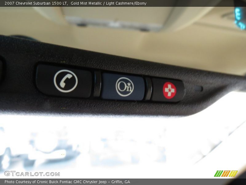 Gold Mist Metallic / Light Cashmere/Ebony 2007 Chevrolet Suburban 1500 LT