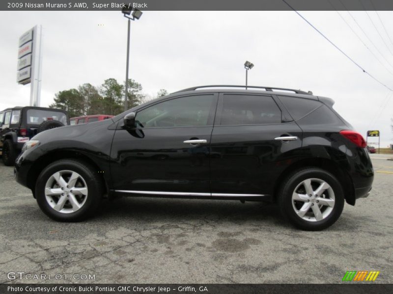 Super Black / Black 2009 Nissan Murano S AWD