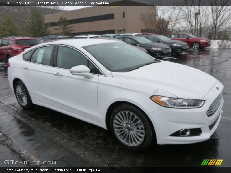  2013 Fusion Titanium AWD Oxford White