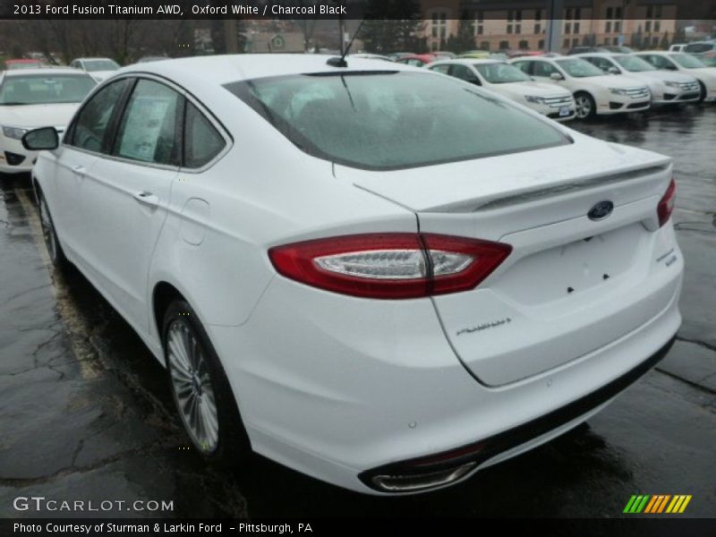  2013 Fusion Titanium AWD Oxford White